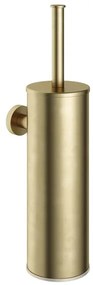 Hotbath &MORE WC-borstelgarnituur Wandmodel BB - Living Colours vormen een Poetsbaar patina Geborsteld messing BAA11BB