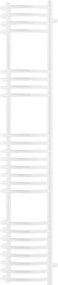 Mexen Eros badkamerradiator 1600 x 318 mm, 551 W, wit - W112-1600-318-00-20