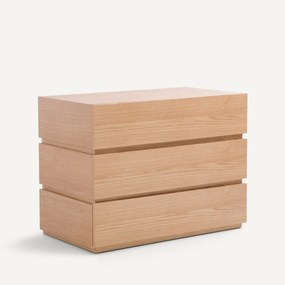 Ladekast voor modulaire garderobekast in eikenfineer, EVORIA