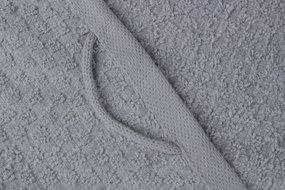 Handdoek Popcorn Collectie– 4 stuks – 70×140 – lichtgrijs