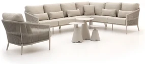 Bellagio Mineo/Tusa hoek loungeset 8-delig rechts