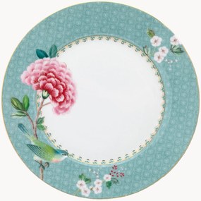 Porseleinen ontbijtborden Blushing Birds, 6-delig