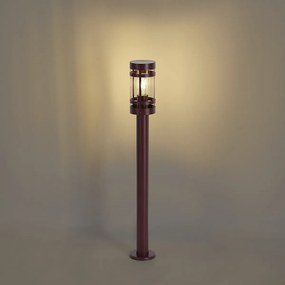 Moderne buitenlamp donker rood 80cm IP44 - Gleam