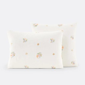 Kussensloop in geborduurd perkalkatoen, Hollyhill