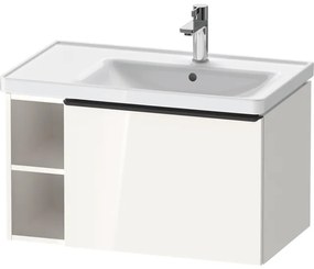 Duravit D-Neo wastafelonderkast 78.4x44x45.2cm 1 lade met softclose wit Hoogglans de425702222