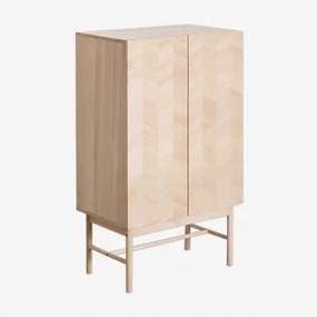 Garrik Houten Kast Natuurlijk - Sklum