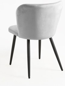 Pak 4 Fluwelen Luk Stoelen