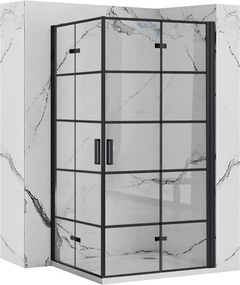 Kabina prysznicowa Rea Molier Black Double 80x90