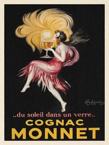 Kunstreproductie Cognac Monnet (Vintage Alcohol Ad) - Leonetto Cappiello, (30 x 40 cm)