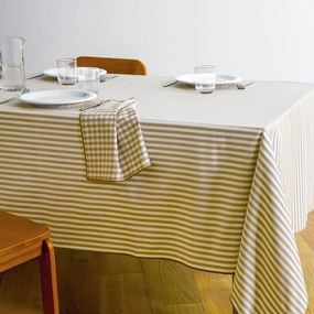 Gestreept tafelkleed geweven-geverfd, 30% gerecycled katoen, SOIZIC