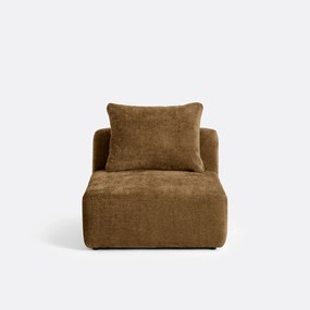 Zitelement voor modulaire bank, jacquard chenille, AMAD