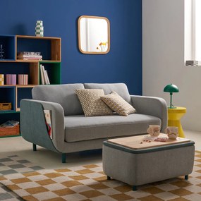 3 in 1 poef : zitting, opbergruimte en salontafel, Jimba
