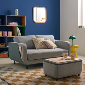 3 in 1 poef : zitting, opbergruimte en salontafel, Jimba