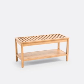 Badkamerbank in geolied acacia Hauméa