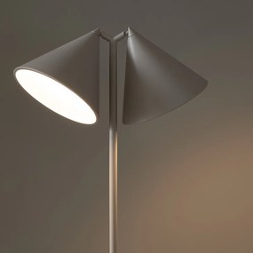 Staande leeslamp in ijzer metaal, Moke