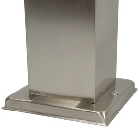 Smart buitenlamp met dimmer 45 cm staal incl. Wifi P45 - Malios Modern, Design E27 IP44 Buitenverlichting