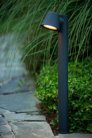 Lucide Dingo sokkellamp 5W 70cm antraciet