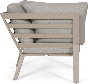 Hoek loungeset 6 personen Aluminium Zand/Beige  Lifestyle Garden Furniture Melone