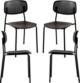 Set 4 Piki Stoelen