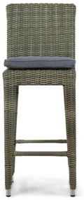 Garden Collections York Barchair Natural Wicker Taupe