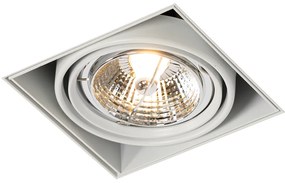 Set van 6 Inbouwspot wit GU10 AR70 trimless - Oneon