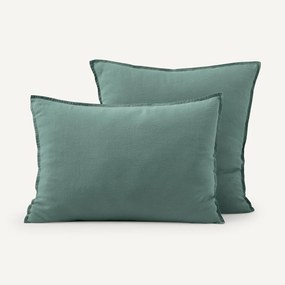 Kussensloop in gewassen linnen, Elina