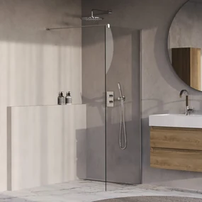 Brauer Oblivion inloopdouche helder glas 70cm chroom