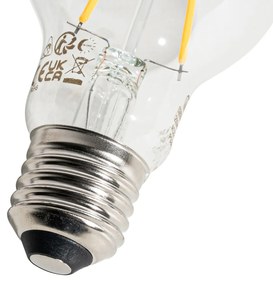 Set van 5 E27 LED lamp met schemerschakelaar / dag-nacht sensor A60 lux sensor 2,5W 250 lm 2700K