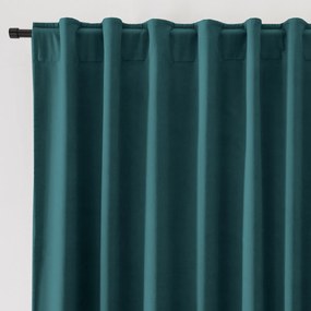 Thermisch gordijn in fluweel met verdekte lussen, Velvet