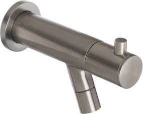 Saqu Small inbouw toiletkraan Gunmetal