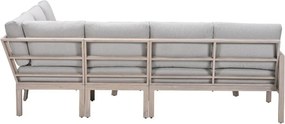 Garden Impressions San Capri lounge dining set 5-delig - light oak look