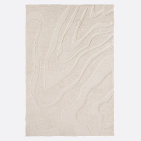 Vloerkleed 100% katoen, Limestone