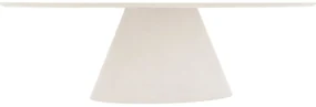 Goossens Eettafel Stone, Ovaal 260 x 120 cm