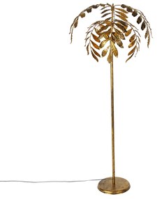 Vintage vloerlamp antiek goud 65 cm 4-lichts - Linden Klassiek / Antiek E27 Binnenverlichting Lamp