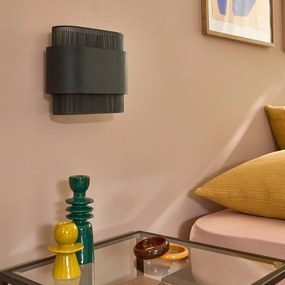 Dubbele wandlamp in metaal, Leila