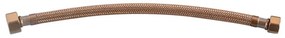 Fortifura Calvi flexibele slang - 30cm - 1/2"x3/8" - Geborsteld koper PVD (Koper) SW1171425