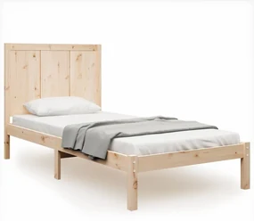 vidaXL Bedframe massief grenenhout 90x200 cm