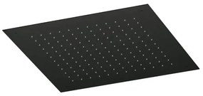 Hotbath Mate Hoofddouche - 50x50cm - inbouw - vierkant - mat zwart PVD M111MBP