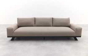 Barcelona/Royalty Sunbrella stoel-bank loungeset - Taupe - 5-delig