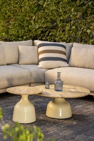 4 Seasons Outdoor Mykonos chaise loungebank Loungebank   beige weerbestendig