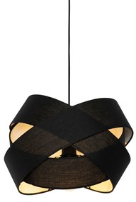 Moderne hanglamp zwart - Cloth