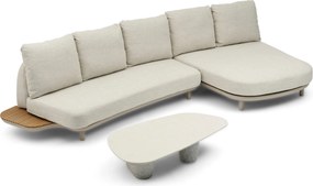 Hoek loungeset 5 personen Rope Zand/Beige  Coco Dunea