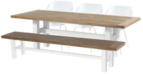 Hartman Sophie Studio dining armstoel - White - Alu poot