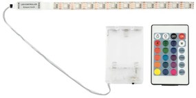 RGB LED Strip Waterdicht Op 3xAA Batterijen, Onderbouw