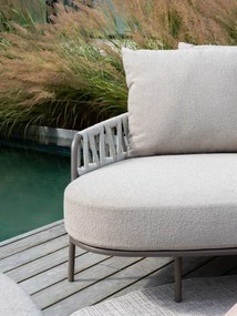 Taste by 4 Seasons Calma chaise loungebank terre Loungebank   bruin weerbestendig