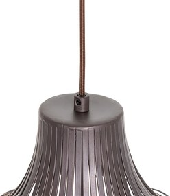 Moderne hanglamp bruin 38 cm - Saffira