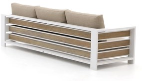 Bellagio Avolo/Cosiraw 120cm hoek loungeset met vuurtafel 3-delig links