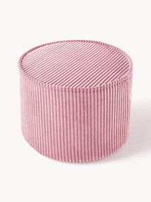 Kinderen poef Sugar van corduroy, Ø 40 cm