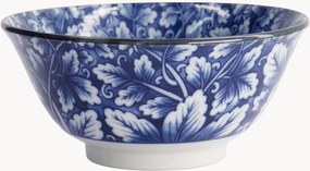 Porseleinen schalen Hana Blue, 6-delig