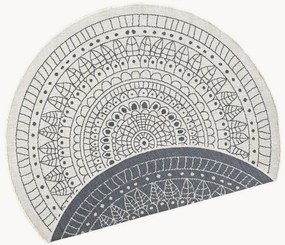 Rond dubbelzijdig in- & outdoor vloerkleed Porto